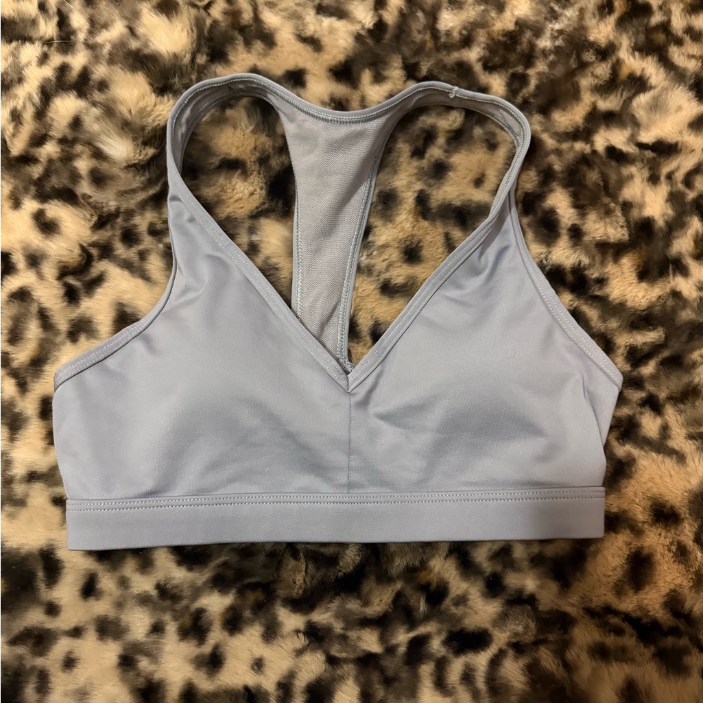 Victoria's Secret Light Gray Sports Bra- Small